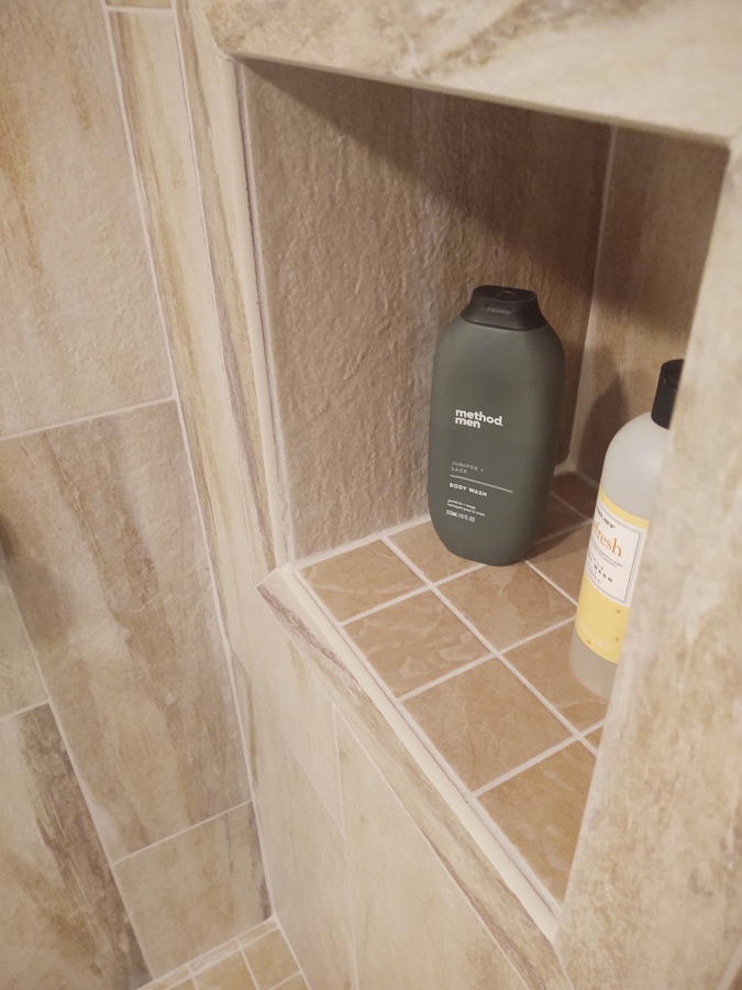 Tile Shower niche