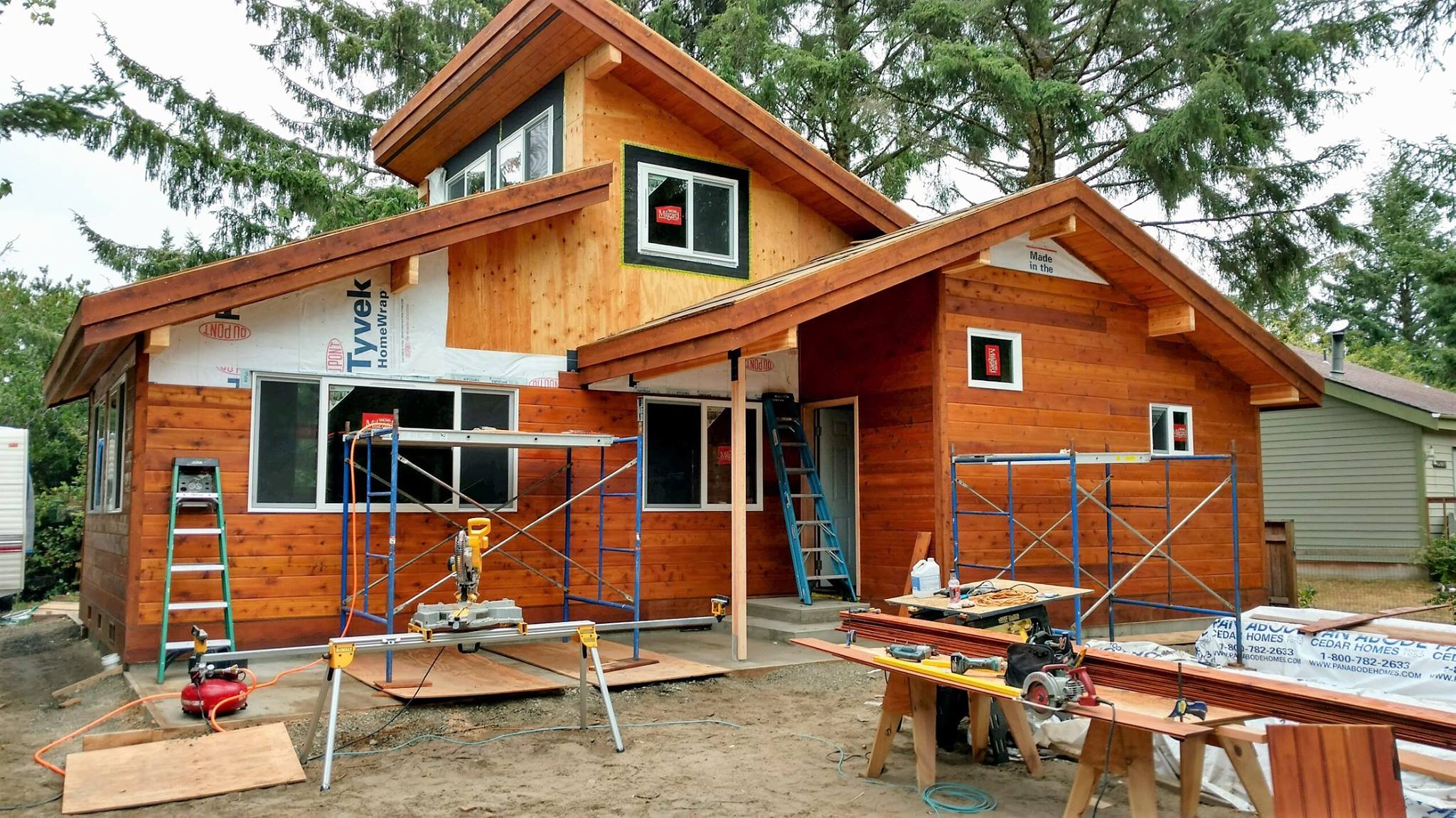 Cedar Siding, Windows & Doors