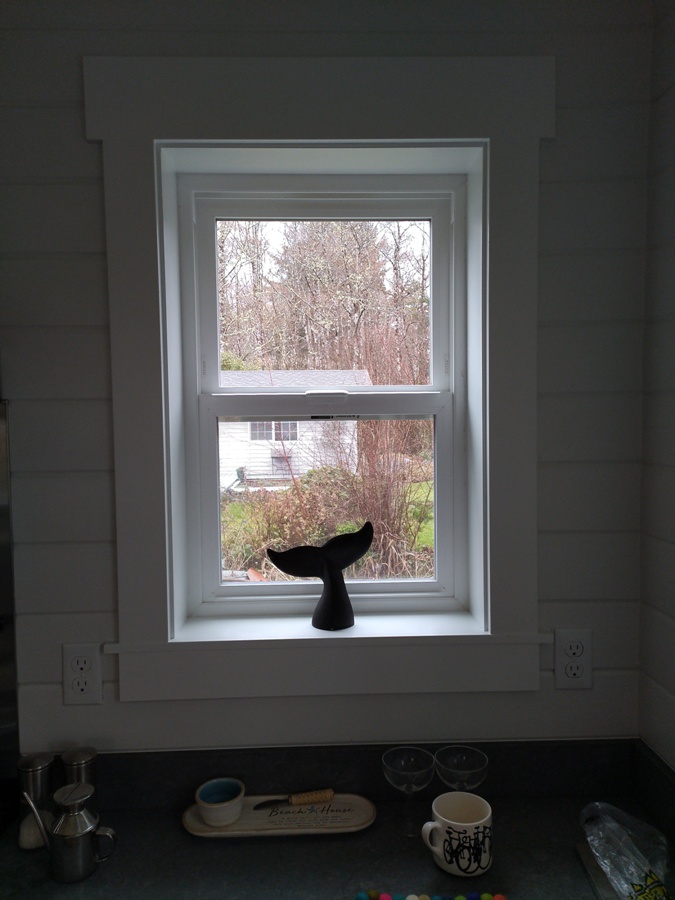 Kitchen window detail