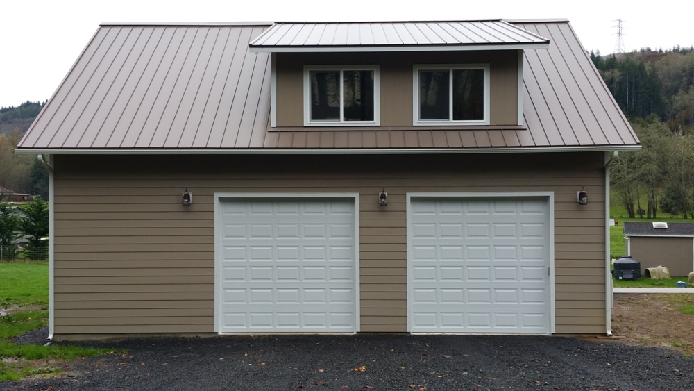 New Construction, 2 car garage with apartment